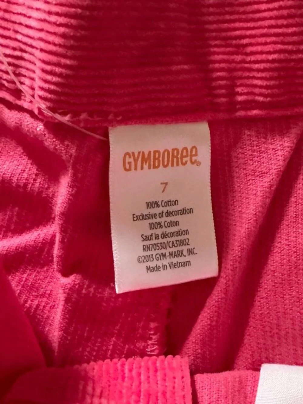 NWT GYMBOREE Girls  Pink Corduroy Shorts Size 7
